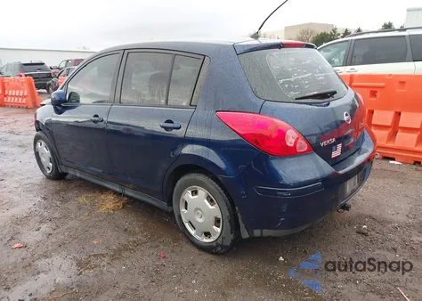 2007 Nissan Versa 1.8S from USA, damaged, VIN 3N1BC13EX7L437128